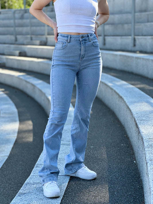 Tall In Flare Jeans Blue